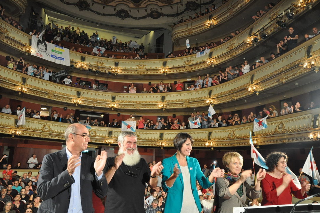 Acto público no Teatro Rosalía de Castro da Coruña