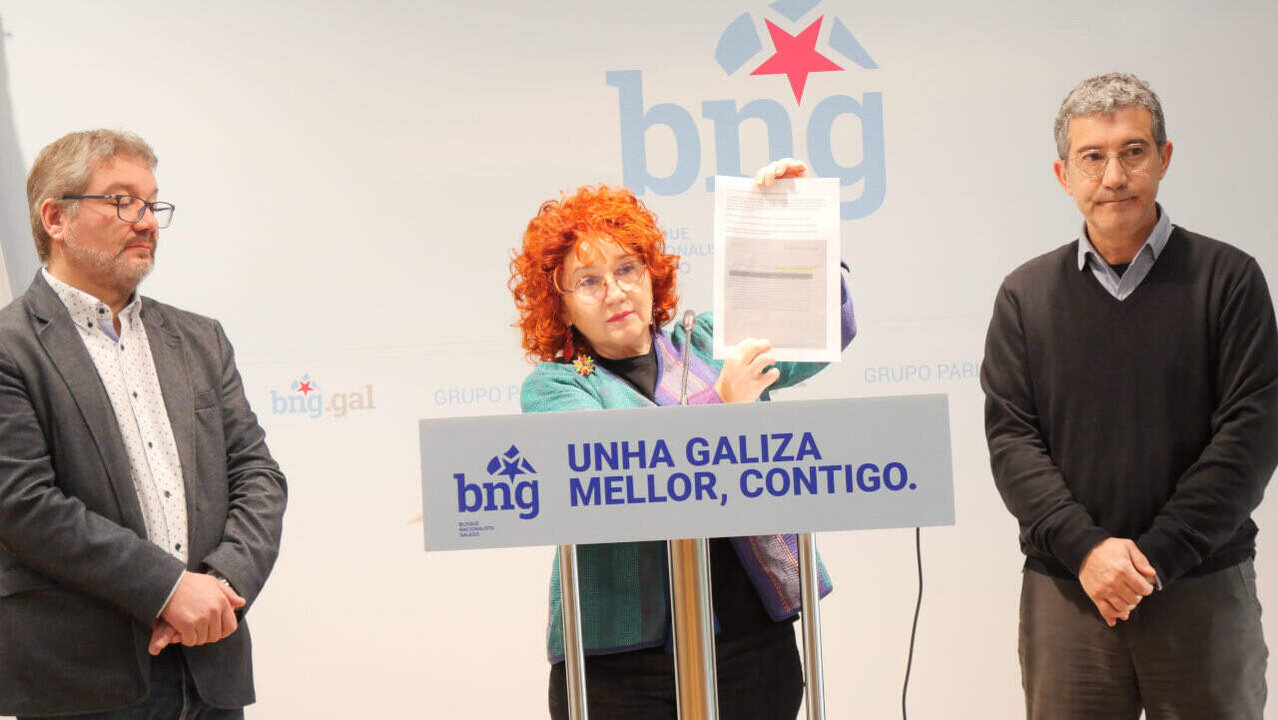 Óscar Insua, Montse Prado e Iago Tabarés